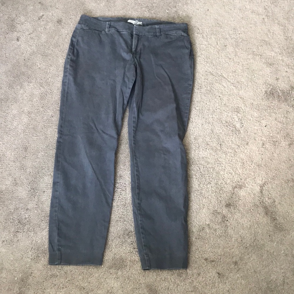 Gray jeans